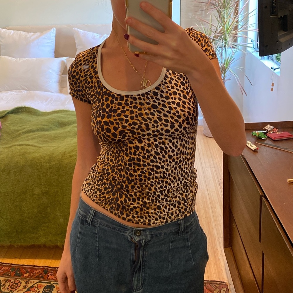 Vintage Dolce and Gabbana silky stretch intimates top